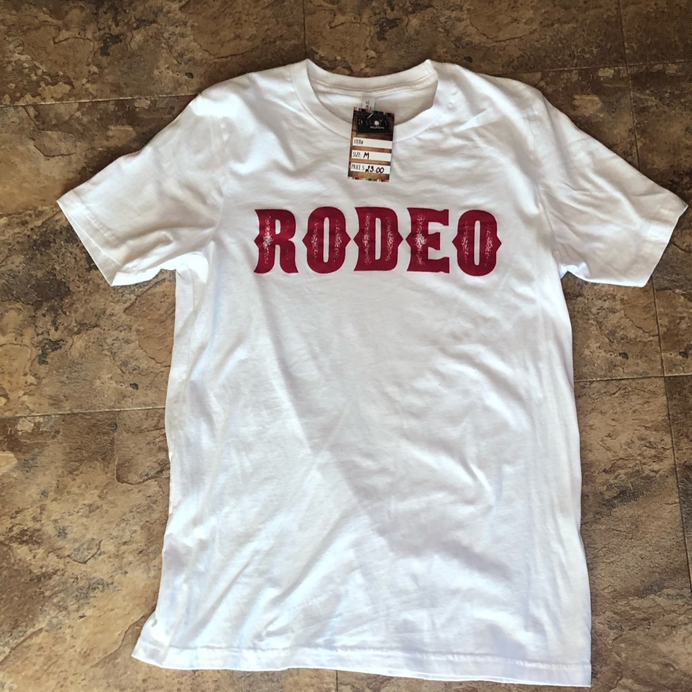 NWT Bella canvas rodeo graphic tee
